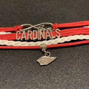 Multi-layer Louisville Cardinals Bracelet